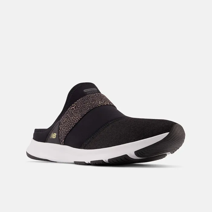 Lifestyle Women Newbalance DynaSoft Nergize Mule V3 Black With Bison And Nb White