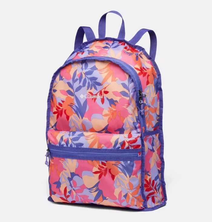 Lightweight Packable II 21L Backpack Wild Geranium Floriated Kids Columbia Sportswear Backpacks Lightweight Packable II 21L Backpack Wild Geranium Floriated Kids Columbia Sportswear Backpacks