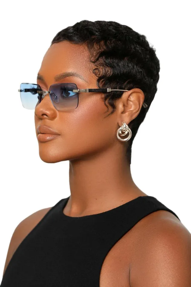 Lilly039s Kloset Glare Guard Sunglasses Blue Women Eyewear