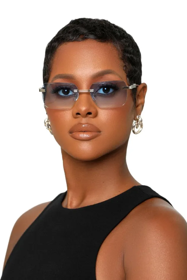 Lilly039s Kloset Glare Guard Sunglasses Blue Women Eyewear