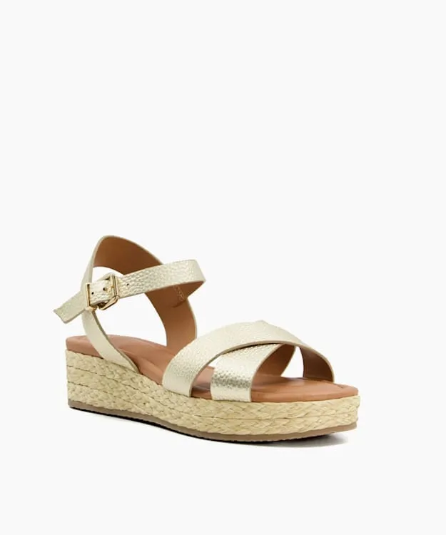 Linnie Gold Woven Flatform Sandals Dune London Metallic Women Dune London Heeled Sandals Linnie Gold Woven Flatform Sandals Dune London Metallic Women Dune London Heeled Sandals