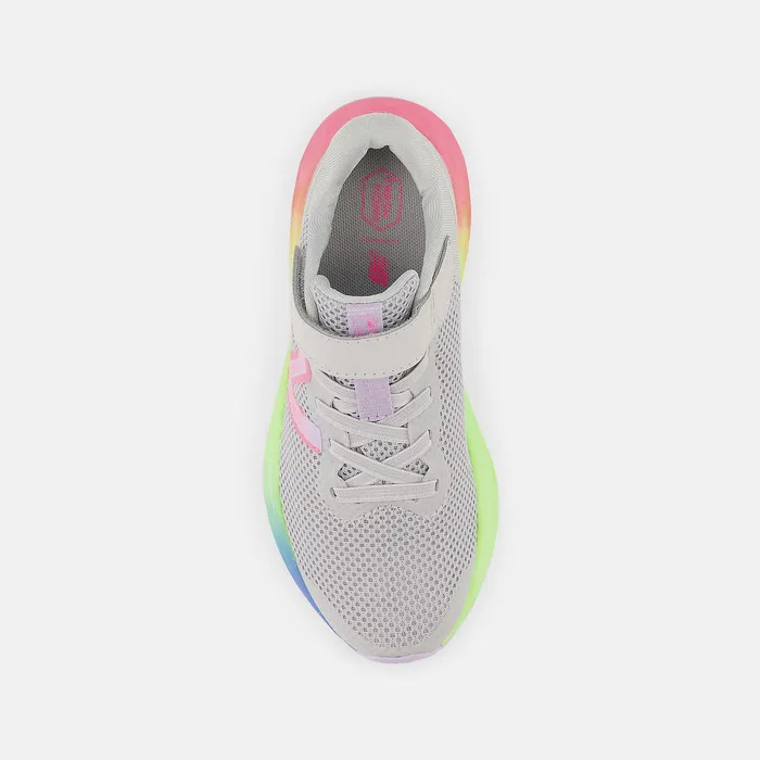 Little Kids Size 105 8211 3 Kids Newbalance Fresh Foam Arishi V4 Bungee Lace With Top Strap Light Aluminum With Cyber Lilac And Neon Pink Little Kids Size 105 8211 3 Kids Newbalance Fresh Foam Arishi V4 Bungee Lace With Top Strap Light Aluminum With Cyber Lilac And Neon Pink