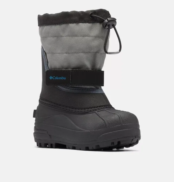 Little Powderbug Plus II Snow Boot Black Hyper Blue Kids Columbia Sportswear Little Kids Sizes 8C 8211 13C Little Powderbug Plus II Snow Boot Black Hyper Blue Kids Columbia Sportswear Little Kids Sizes 8C 8211 13C