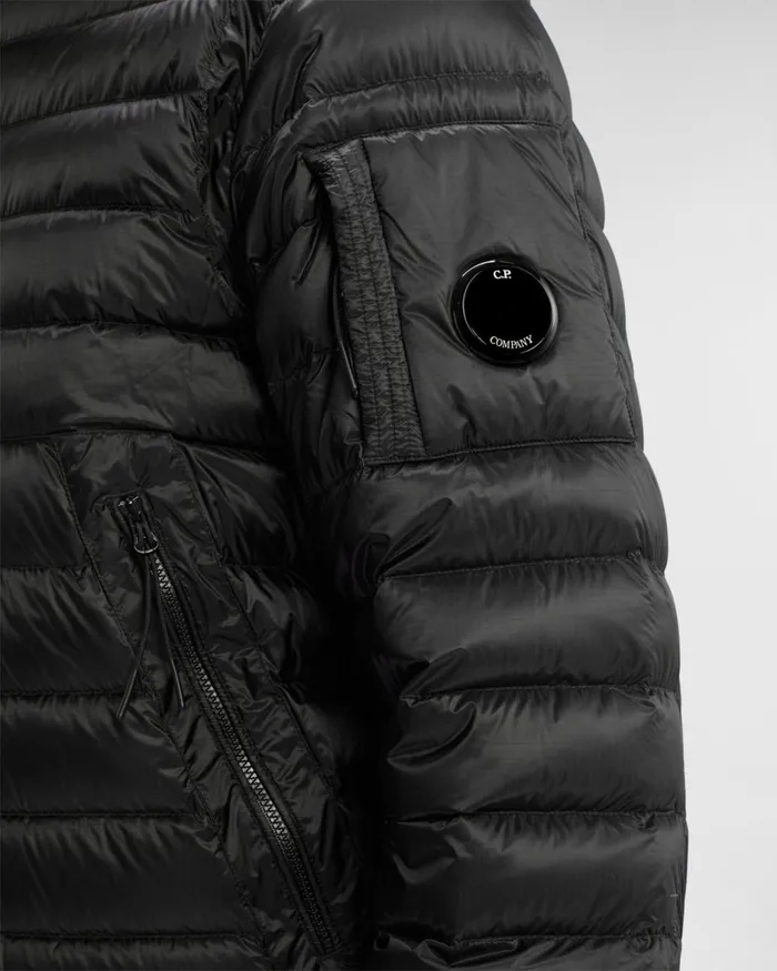 Man CP Company Jacket and Coats DD Shell Down Jacket Black