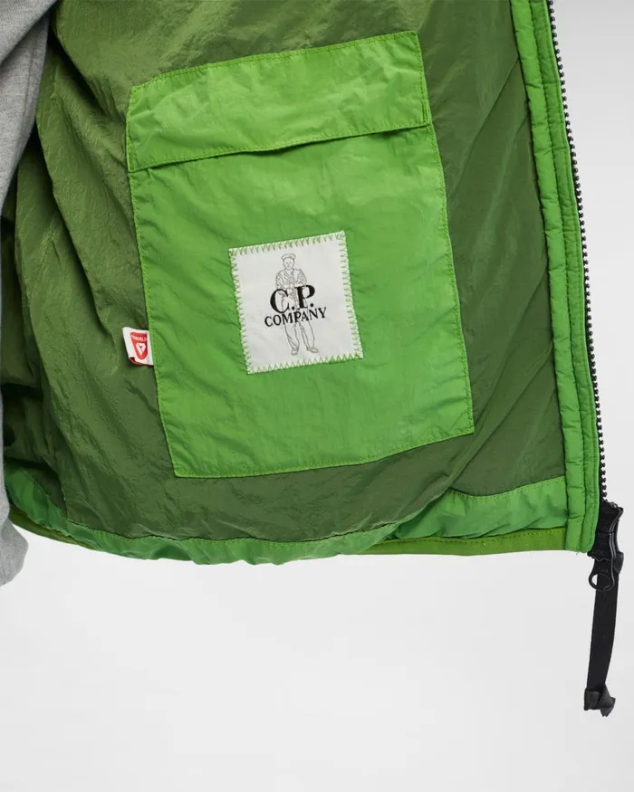 Man CP Company Jacket and Coats GDP Vest Classic Green