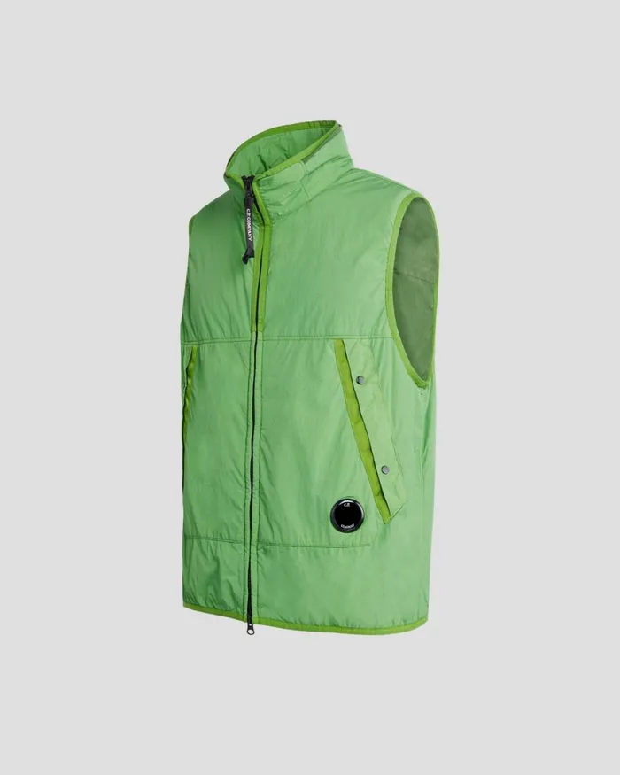 Man CP Company Jacket and Coats GDP Vest Classic Green