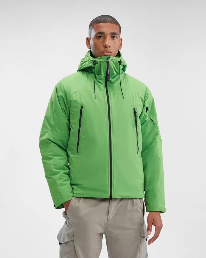 Man CP Company Jacket and Coats ProTek Hooded Jacket Classic Green