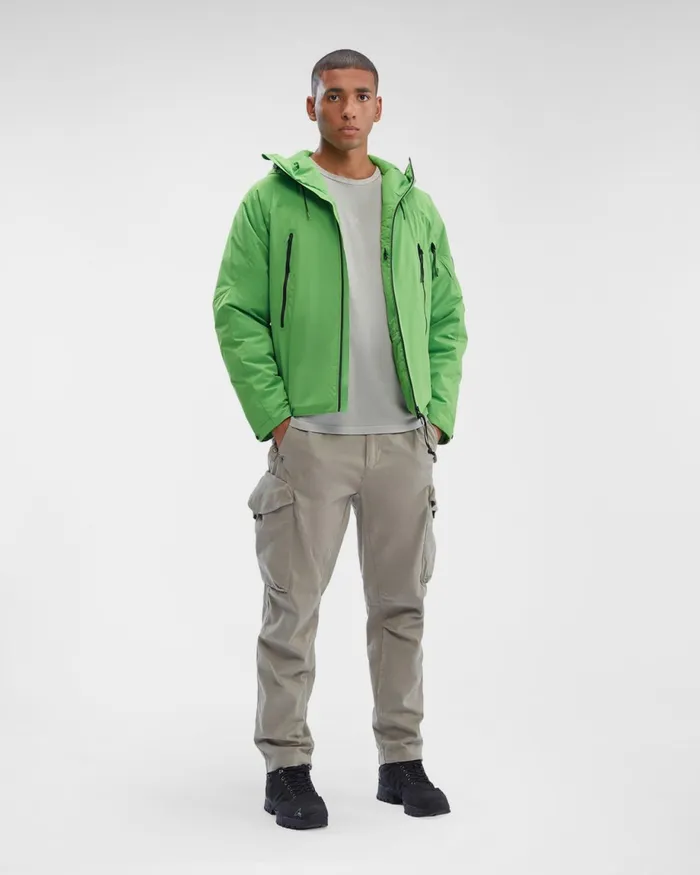 Man CP Company Jacket and Coats ProTek Hooded Jacket Classic Green