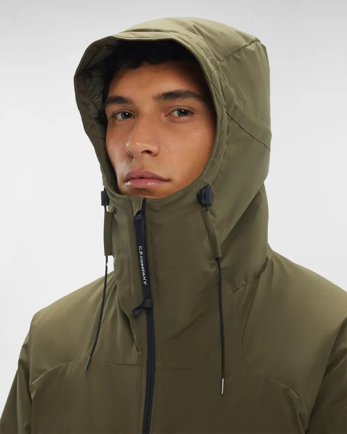 Man CP Company Jacket and Coats ProTek Hooded Jacket Ivy Green
