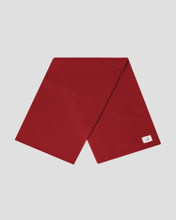 Man CP Company Other Accessories ReWool Scarf Ketchup 8211 Red