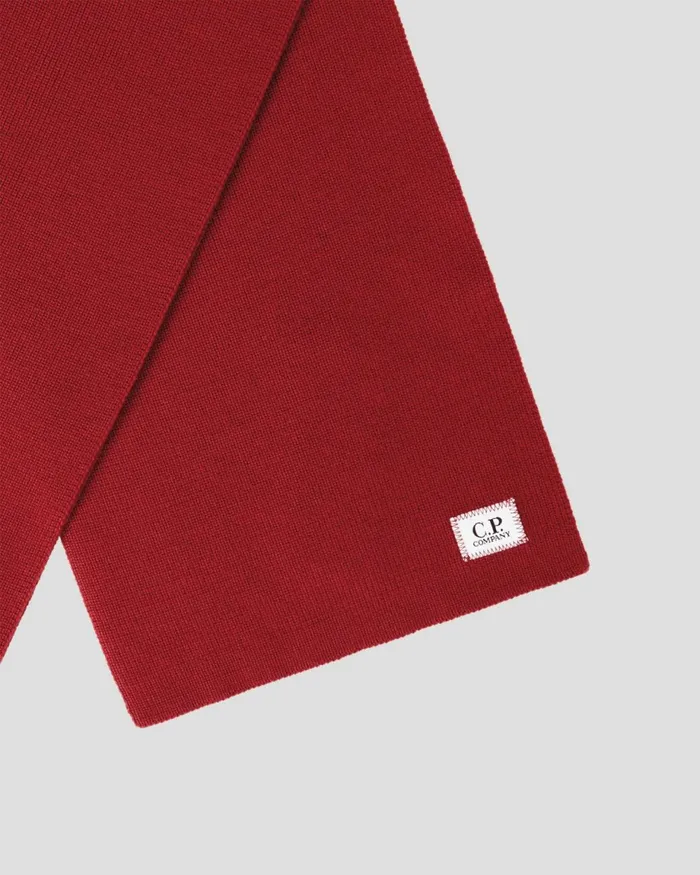 Man CP Company Other Accessories ReWool Scarf Ketchup 8211 Red