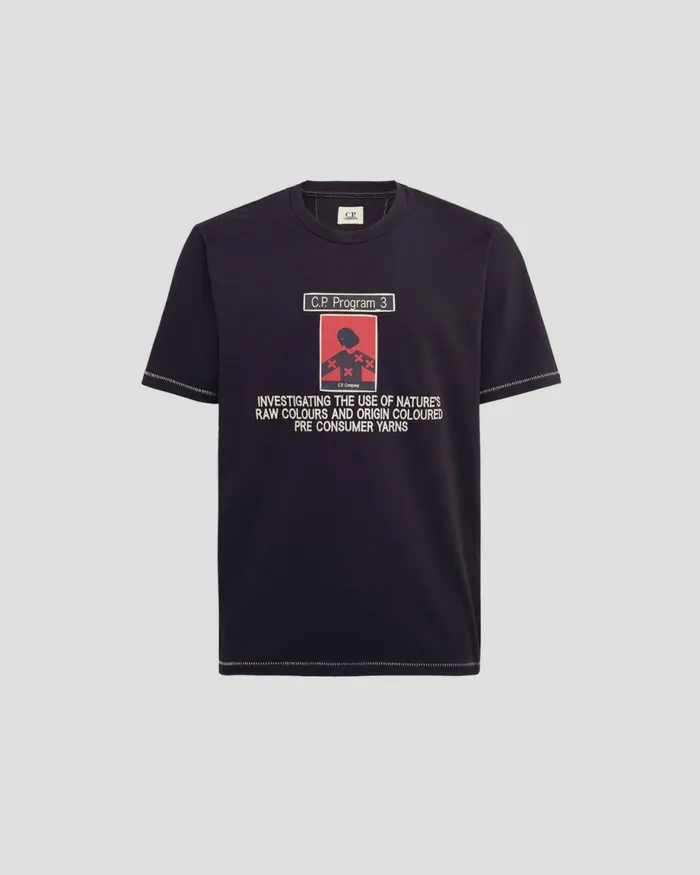 Man CP Company Tshirts and Polo CP Program3 Tshirt Black