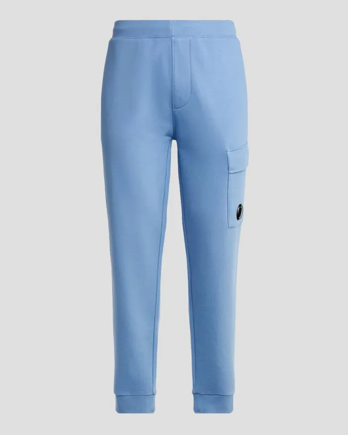 Man CP Company Tracksuits and Shorts Diagonal Raised Fleece Sweatpants Riviera 8211 Blue Man CP Company Tracksuits and Shorts Diagonal Raised Fleece Sweatpants Riviera 8211 Blue