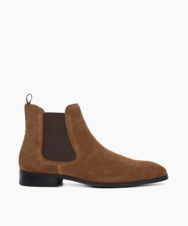 Mandatory Brown Chelsea Boots Dune London Brown Men Dune London Chelsea Boots
