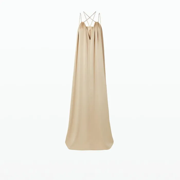 Marf Pebble Long Dress Women Safiyaa Dresses