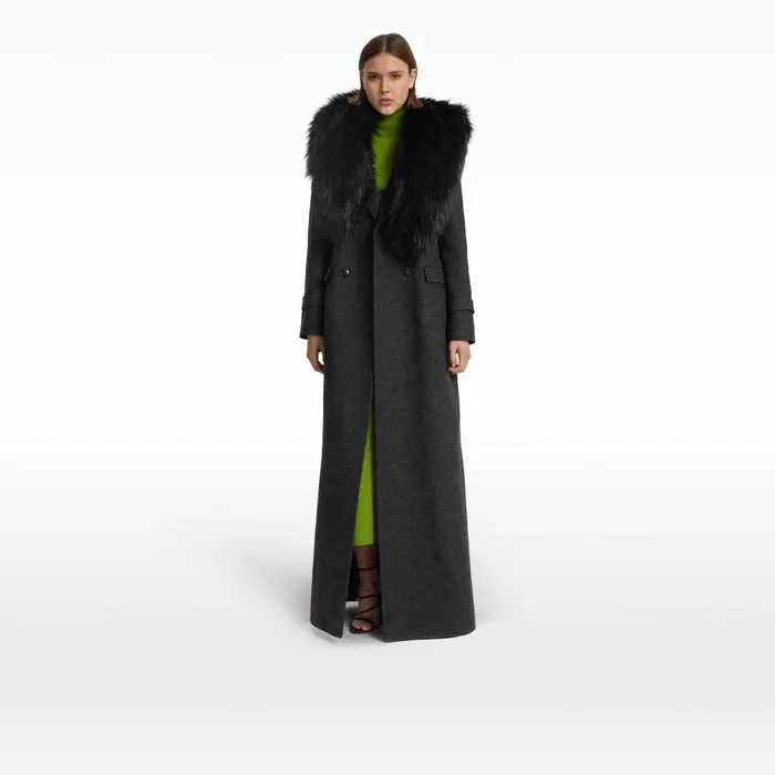 Marleana Black Scarf Women Safiyaa Accessories