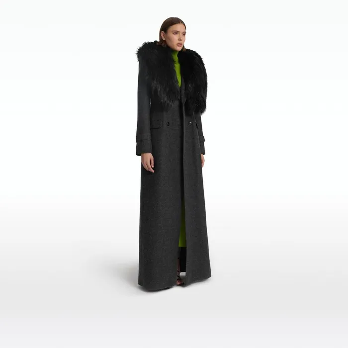 Marleana Black Scarf Women Safiyaa Accessories