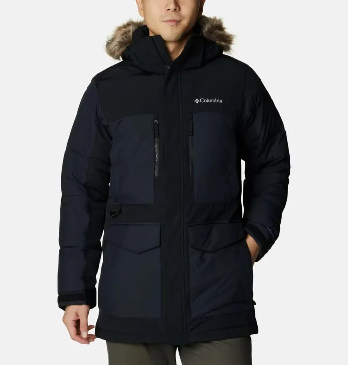 Marquam Peak Fusion Insulated Parka Black Mens Columbia Sportswear Insulated and Down