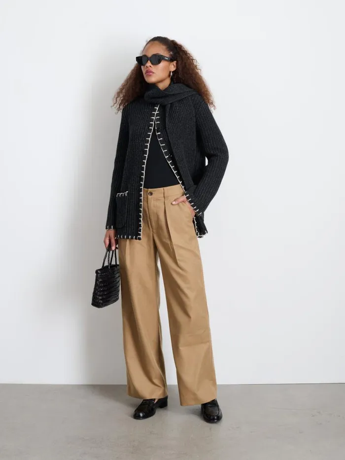 Marylebone Sweater Jacket Women Alex Mill Sweaters