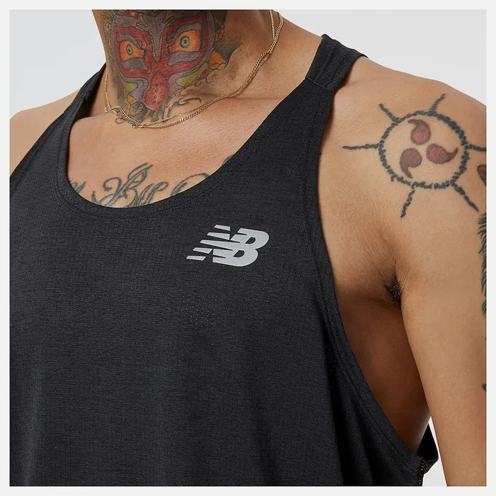 Matching Sets Men Newbalance Impact Run Singlet Black Matching Sets Men Newbalance Impact Run Singlet Black