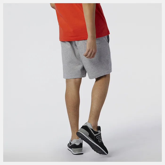 Matching Sets Men Newbalance NB Essentials Stacked Logo Short Athletic Grey Matching Sets Men Newbalance NB Essentials Stacked Logo Short Athletic Grey