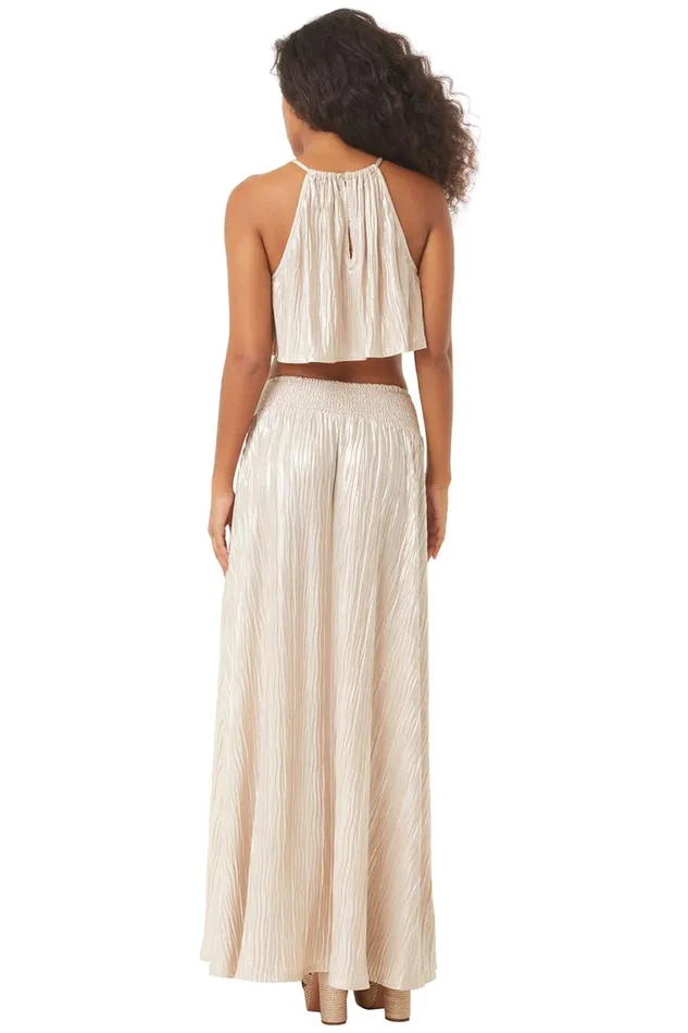 Matching Sets Women MISA Los Angeles SAANA TOP Mother Of Pearl