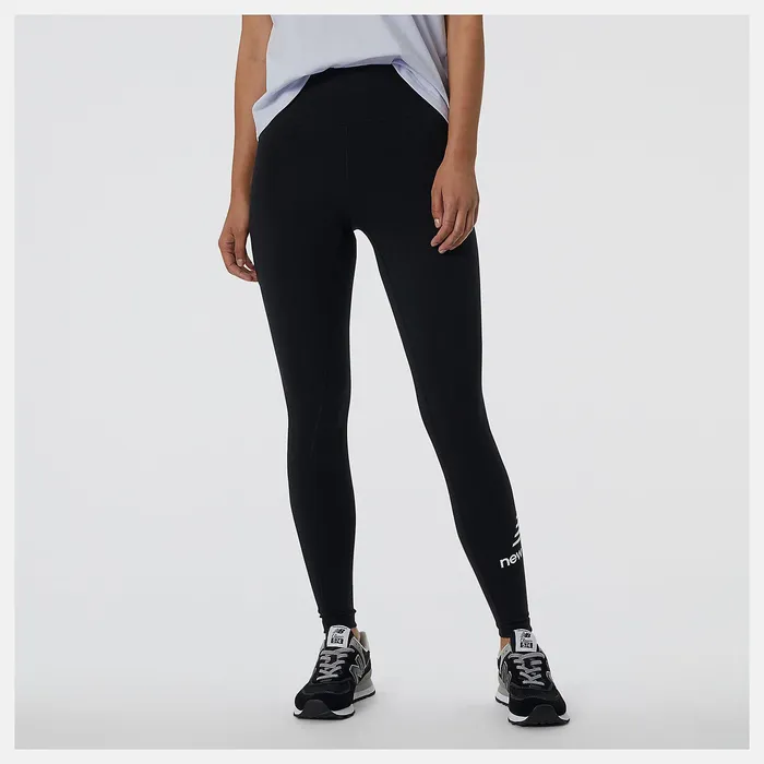 Matching Sets Women Newbalance NB Essentials Stacked Legging Black