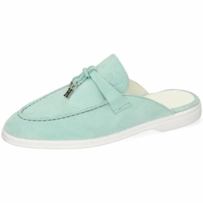 Melvin and Hamilton Adley 15 Turquoise Women Mules
