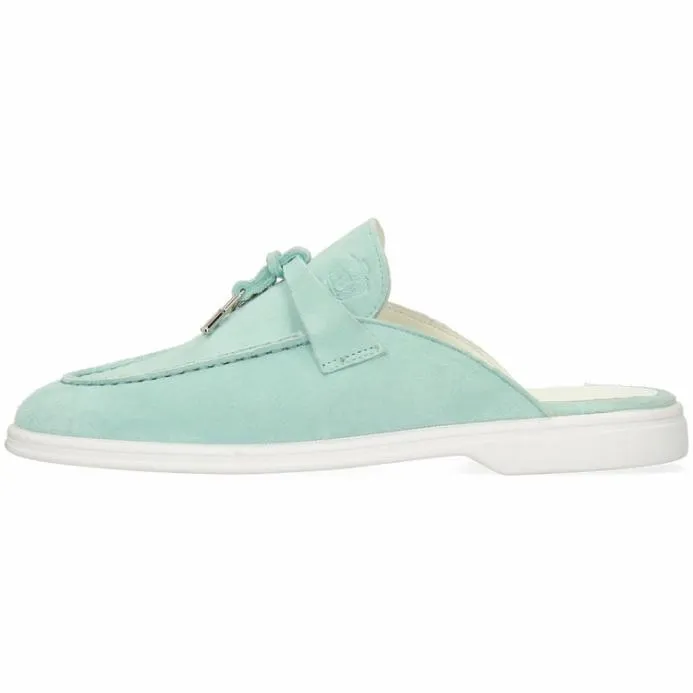 Melvin and Hamilton Adley 15 Turquoise Women Mules