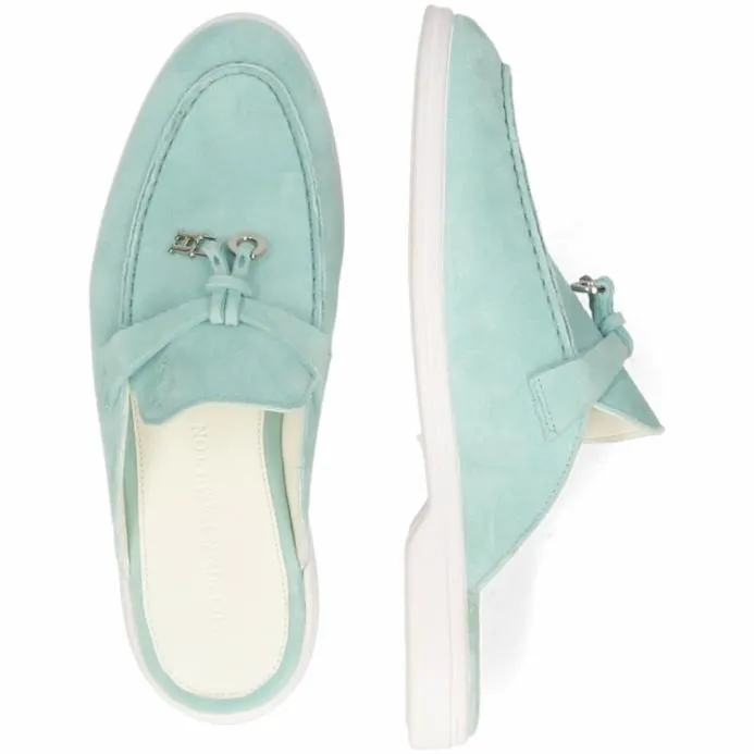 Melvin and Hamilton Adley 15 Turquoise Women Mules
