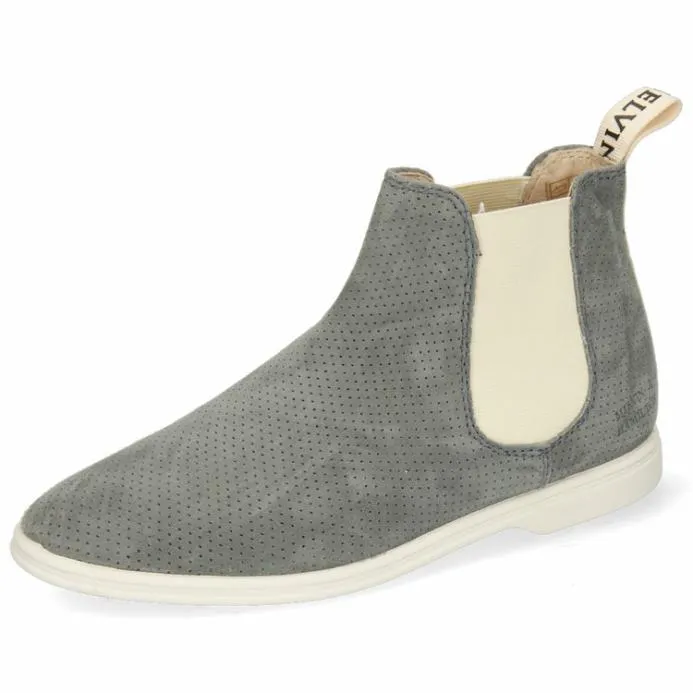 Melvin and Hamilton Adley 2 Grey Women Ankle Boots