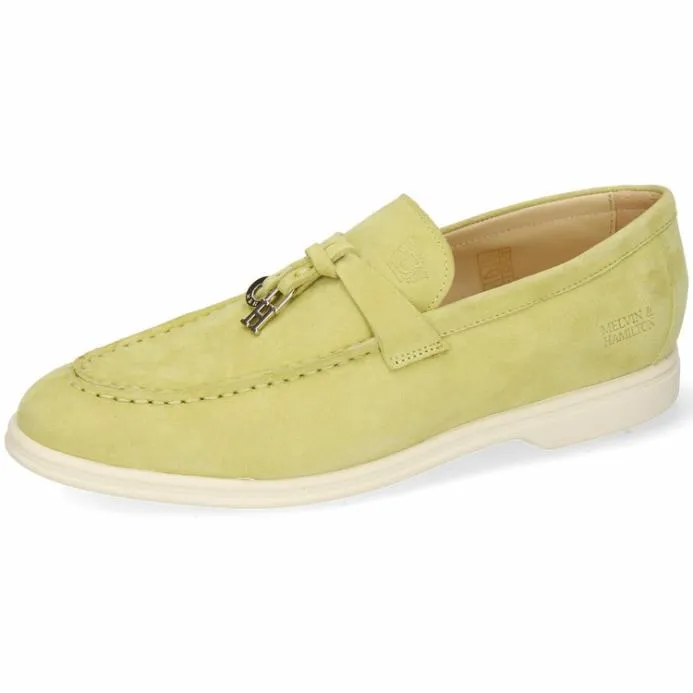 Melvin and Hamilton Adley 3 Green Women Loafers