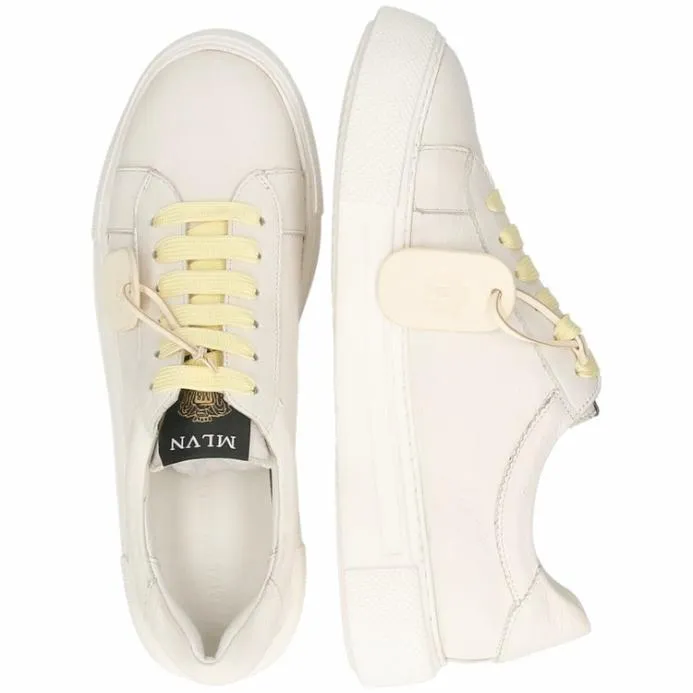 Melvin and Hamilton Amber 34 White Women Sneakers
