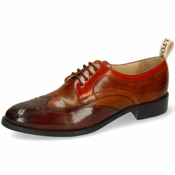 Melvin and Hamilton Betty 16 Brown Women Derbies