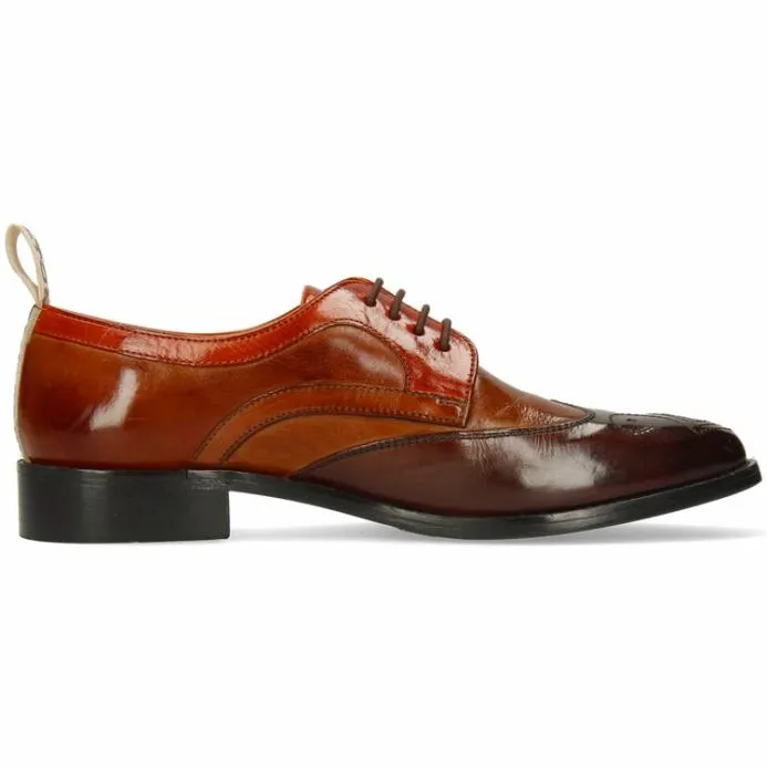 Melvin and Hamilton Betty 16 Brown Women Derbies