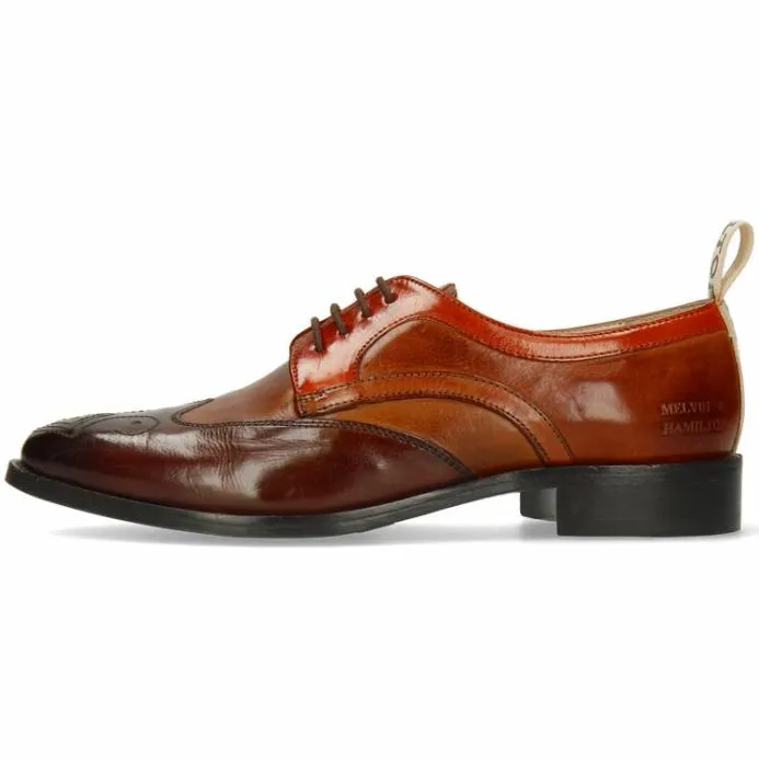 Melvin and Hamilton Betty 16 Brown Women Derbies