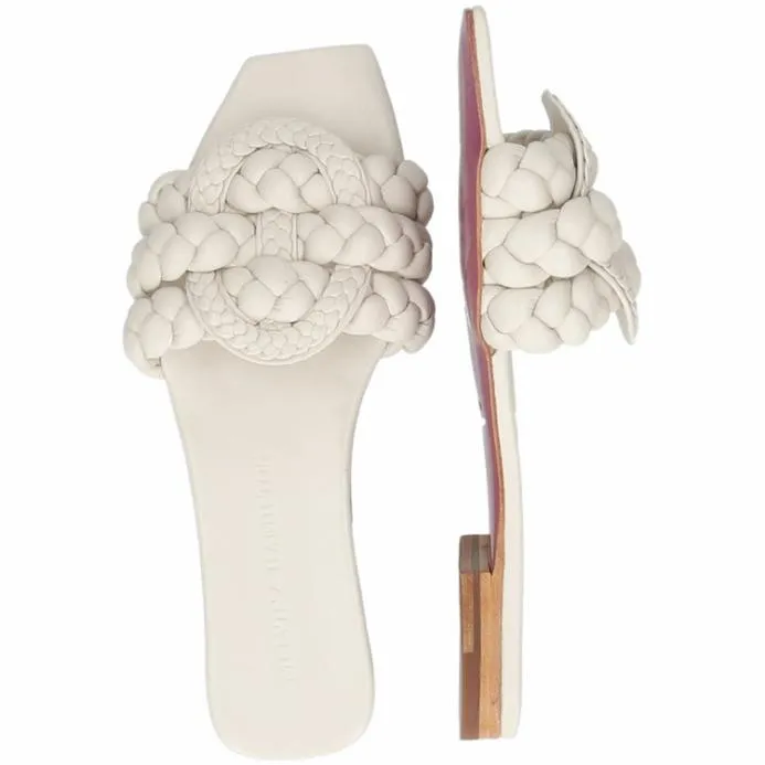 Melvin and Hamilton Brooke 2 White Women Mules