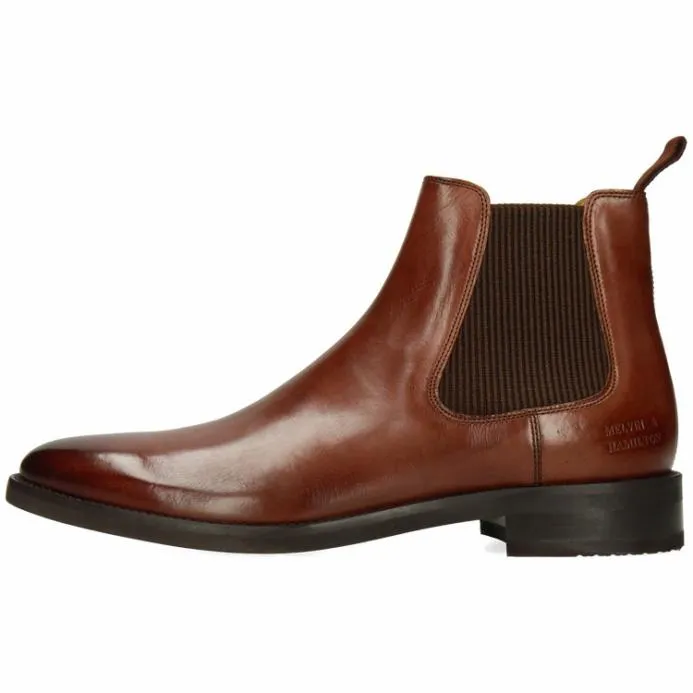 Melvin and Hamilton Clint 7 Brown Men Ankle Boots