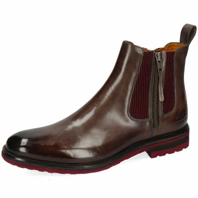 Melvin and Hamilton Eddy 25 Grey Men Ankle Boots