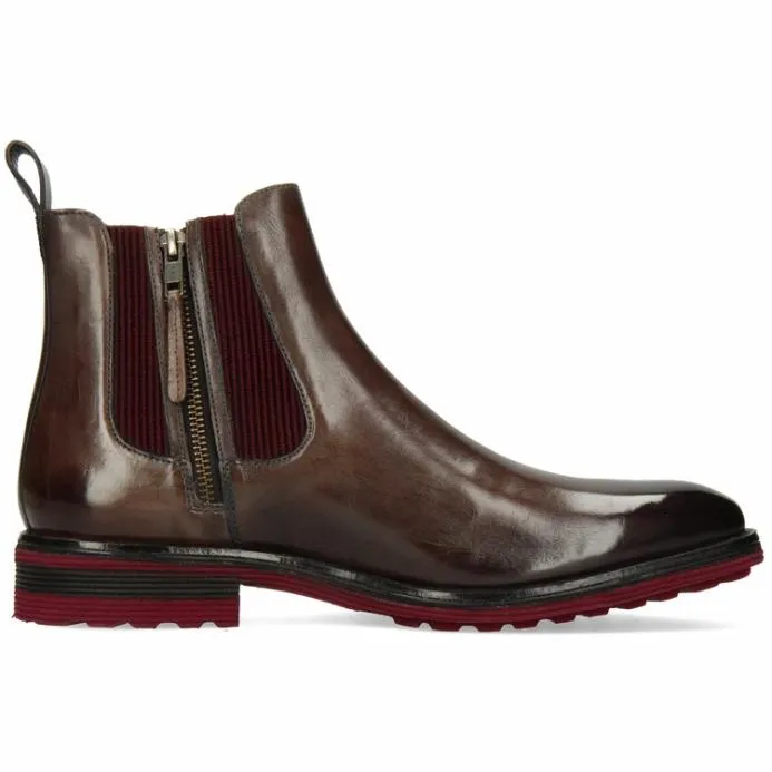 Melvin and Hamilton Eddy 25 Grey Men Ankle Boots