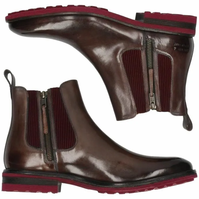 Melvin and Hamilton Eddy 25 Grey Men Ankle Boots