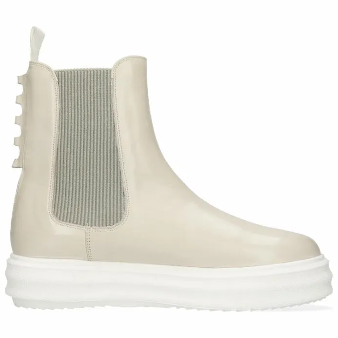 Melvin and Hamilton Fay 5 Beige Women Ankle Boots