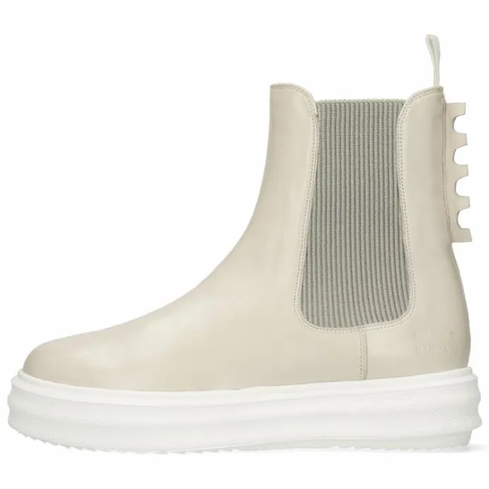 Melvin and Hamilton Fay 5 Beige Women Ankle Boots