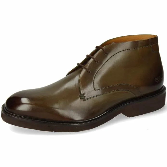 Melvin and Hamilton Felix 1 Khaki Men Ankle Boots