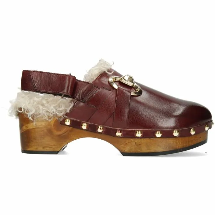 Melvin and Hamilton Flora 1 Purple Women Clogs