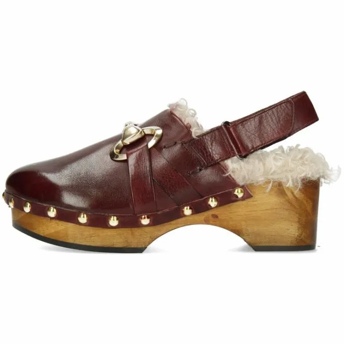 Melvin and Hamilton Flora 1 Purple Women Clogs