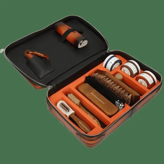 Melvin and Hamilton Gregory Shoe Care Shoe Cleaning Box