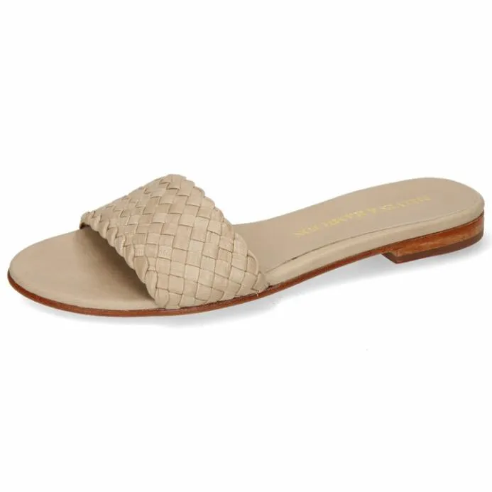 Melvin and Hamilton Hanna 26 Beige Women Mules