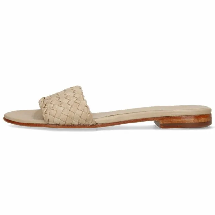 Melvin and Hamilton Hanna 26 Beige Women Mules
