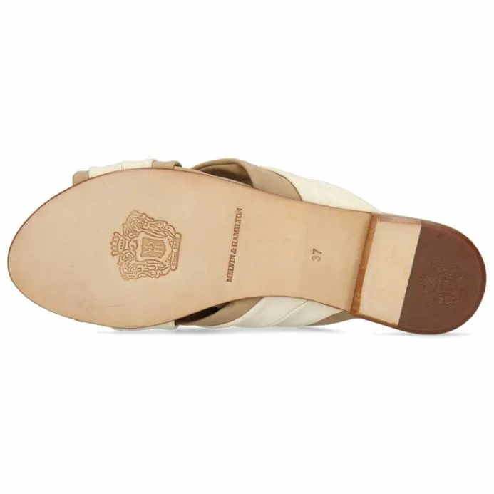 Melvin and Hamilton Hanna 60 Beige Women Mules
